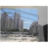 demolidora desmontagem de estrutura metálica contratar Cidade Jardim